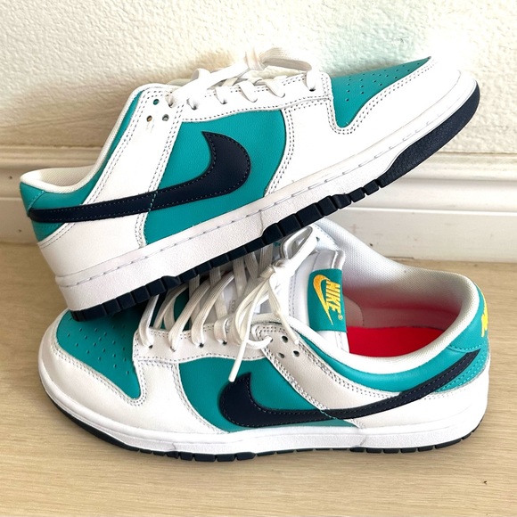 Nike Dunk Low Retro Dusty Cactus Thunder Blue HF4850-345 Men's Size 9.5 New - Picture 8 of 8